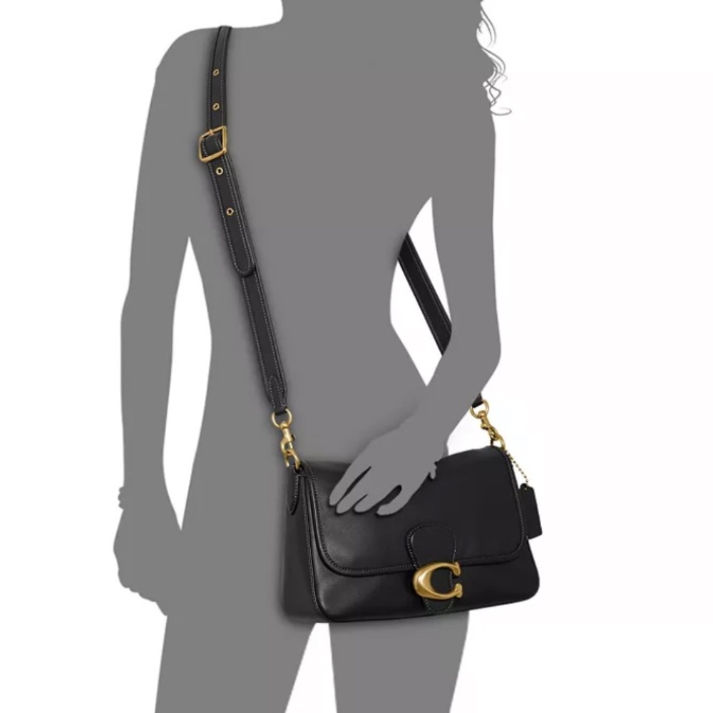 Brand Coach New Tabby Soft Leather Shoulder Bag